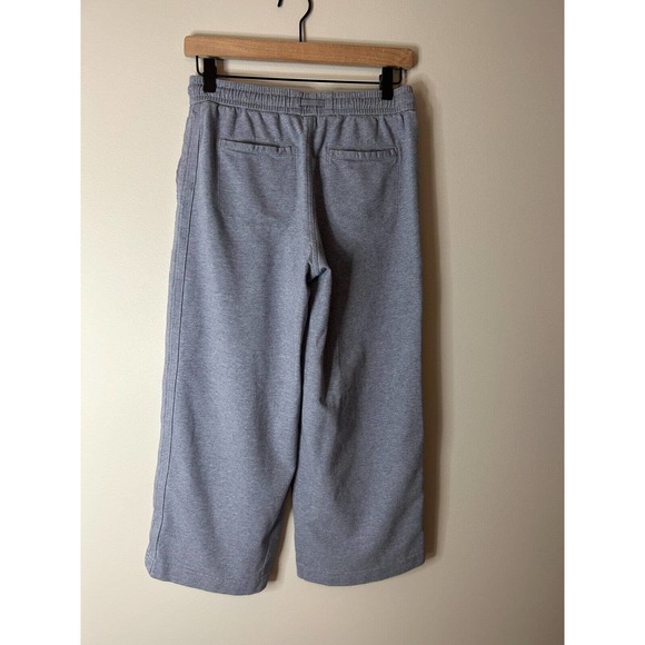 Athleta Women's SZ 2 Farallon Heathered Wide Leg Crop Pant 657551-02 - Picture 6 of 6